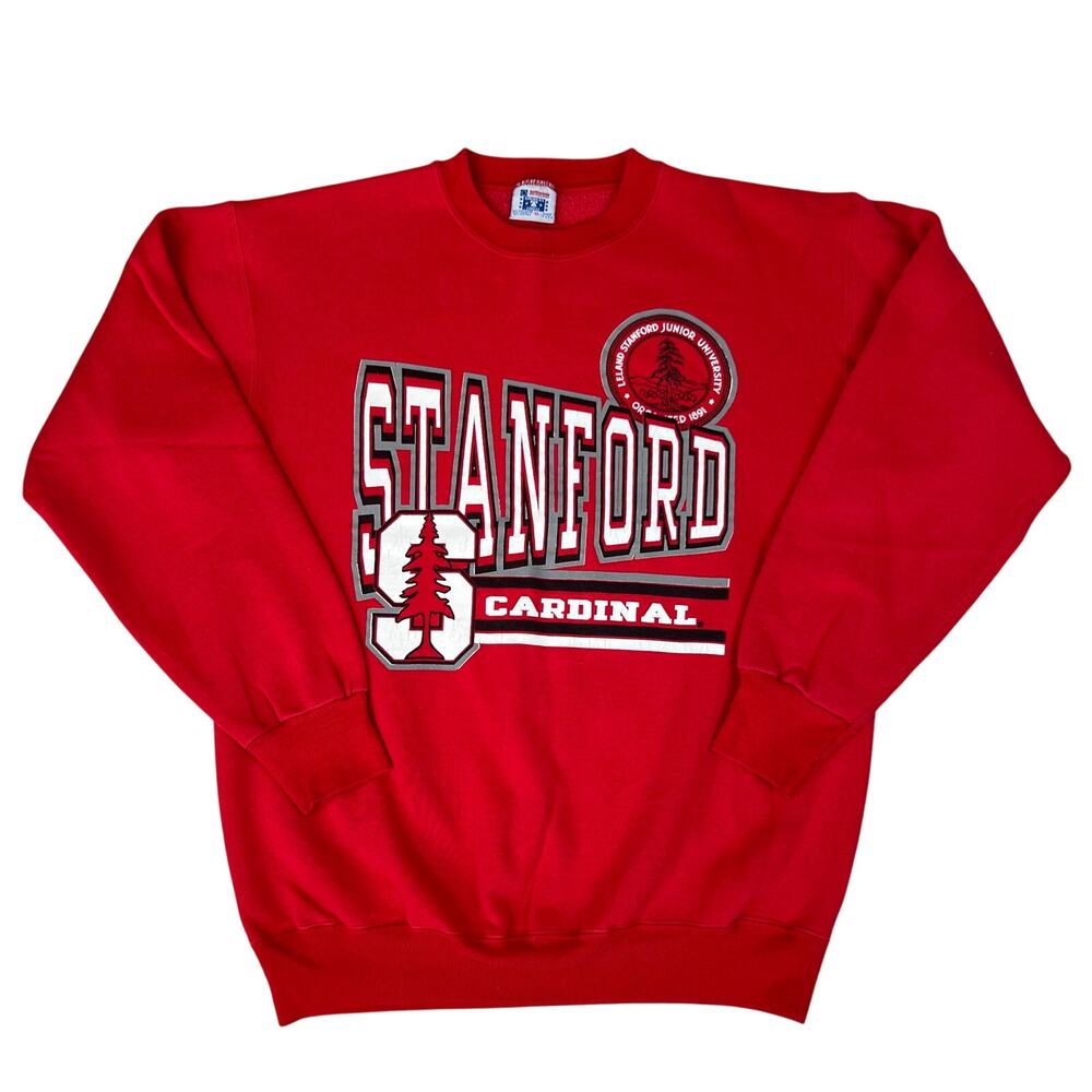 Vintage Americas Finest Stanford Cardinal Made in the USA Sweatshirt (Sz L)
